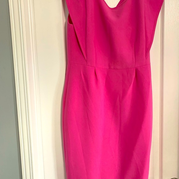 New with tags Kenneth Cole reaction dress- Fuschia, size 10. - Picture 2 of 4